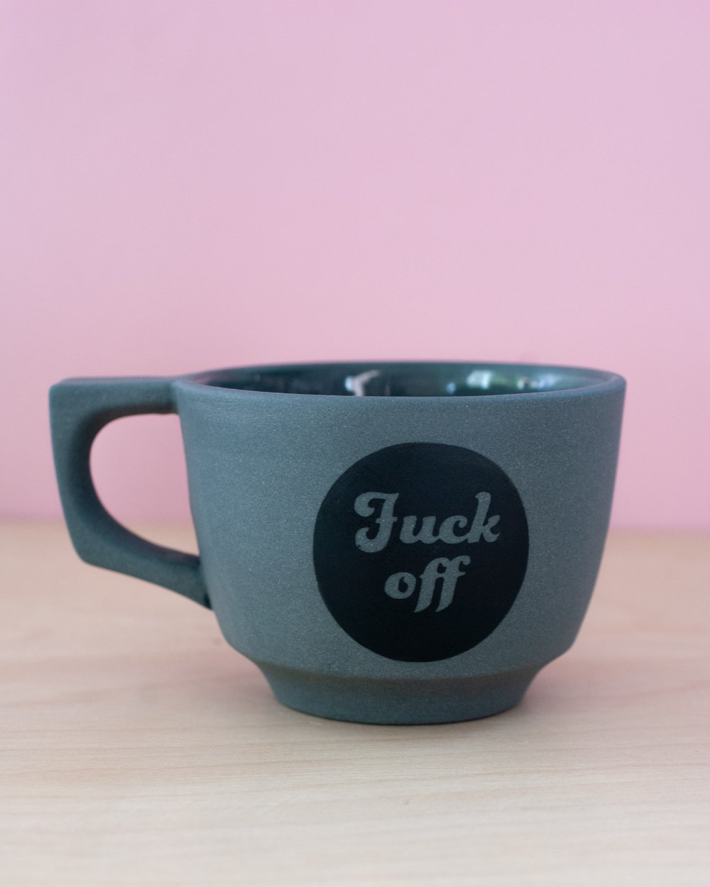 Image of The Black Fuck Off Mug