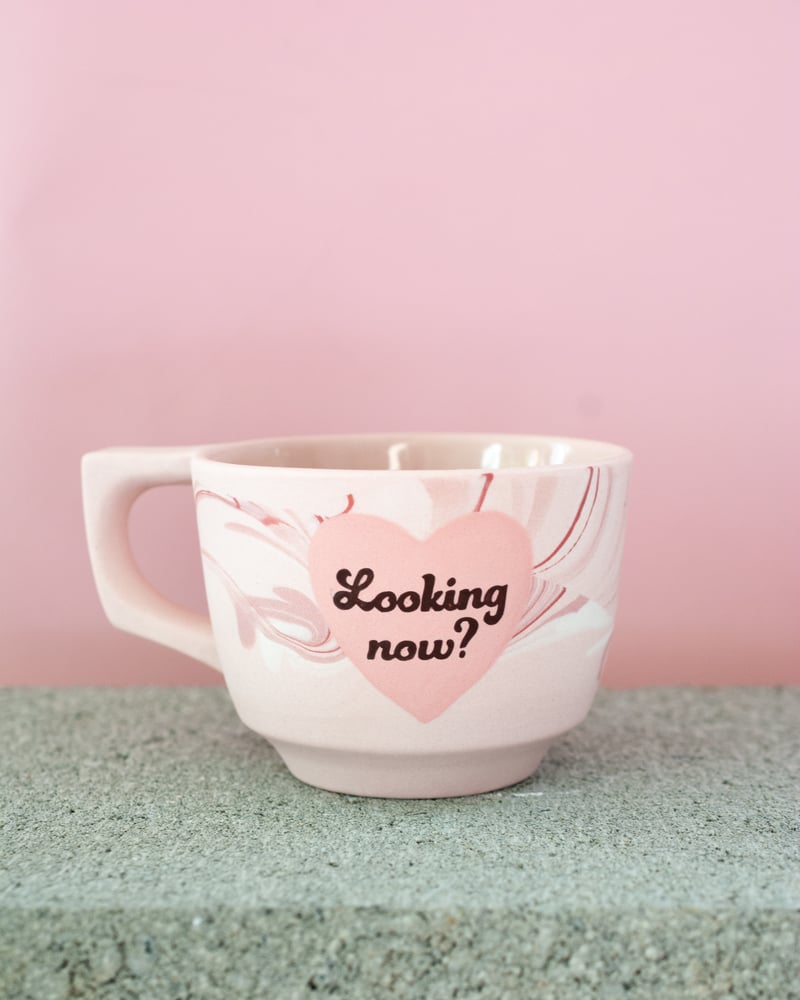 Image of Grindr lines candy heart mugs