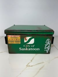 Image 1 of City of Saskatoon Green Dumpster