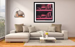 Image of Andy Warhol - Last Supper, Pink Giclee Print, Square Poster