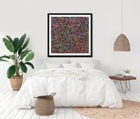 Image 2 of Damien Hirst - H5-8 Savoy, Fine Art Giclee Print, Square Poster