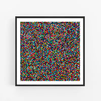 Image 1 of Damien Hirst - H5-8 Savoy, Fine Art Giclee Print, Square Poster