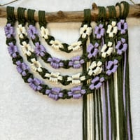 Image 3 of Daisy Macrame Wall Hanging