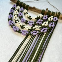 Image 4 of Daisy Macrame Wall Hanging