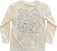 Image 1 of BUSKA L/S Tee - Cream