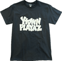 YTOWNPLAYAZ LOGO TEE - Black