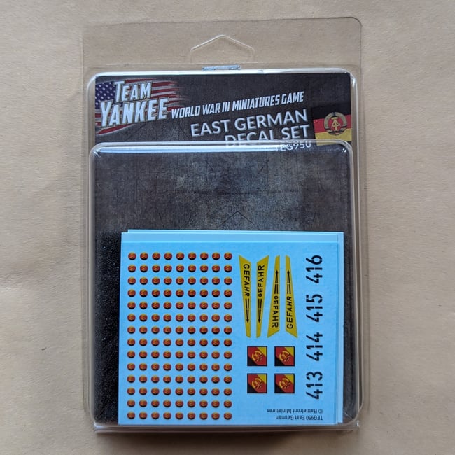 East German Decal Set (TEG950)