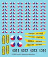 Czechoslovakian Decal Set  (TWP950)
