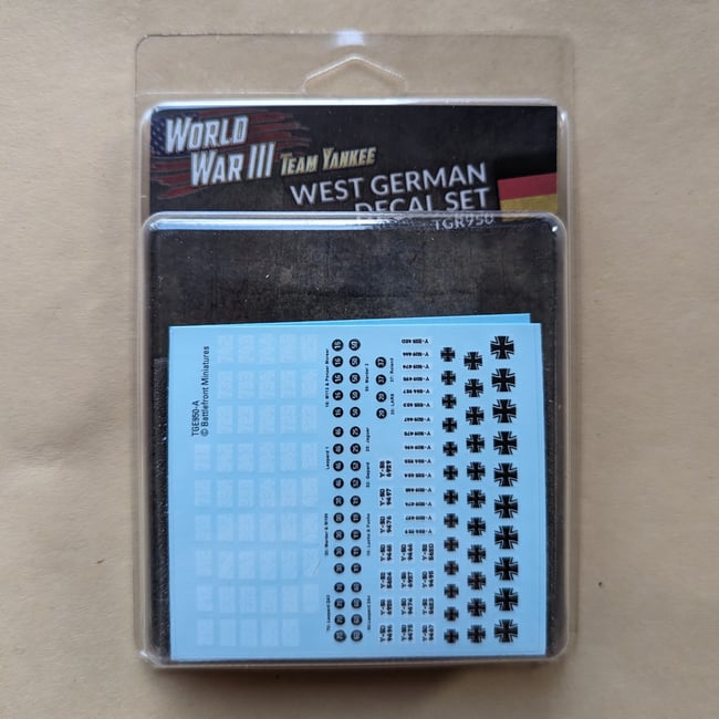 West German Decal Set (TGR950)