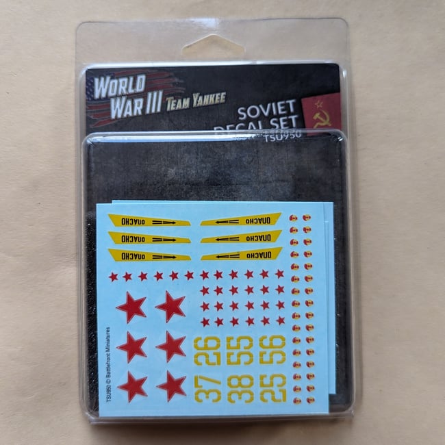 Soviet Decal Set (TSU950) | Modelling For Advantage