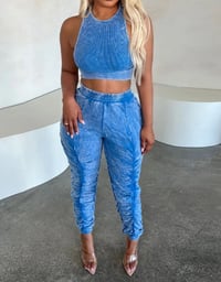 Image 5 of Crop Jogger Set