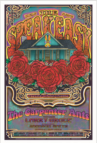 “Save The Speakeasy” Charity Event Poster