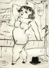 Image 3 of Etchings and pen and ink
