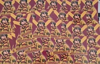 Image 1 of Pack of 25 7x7cm Motherwell Football/Ultras Stickers.