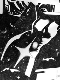 “Celestial” BLACK & WHITE PRINT