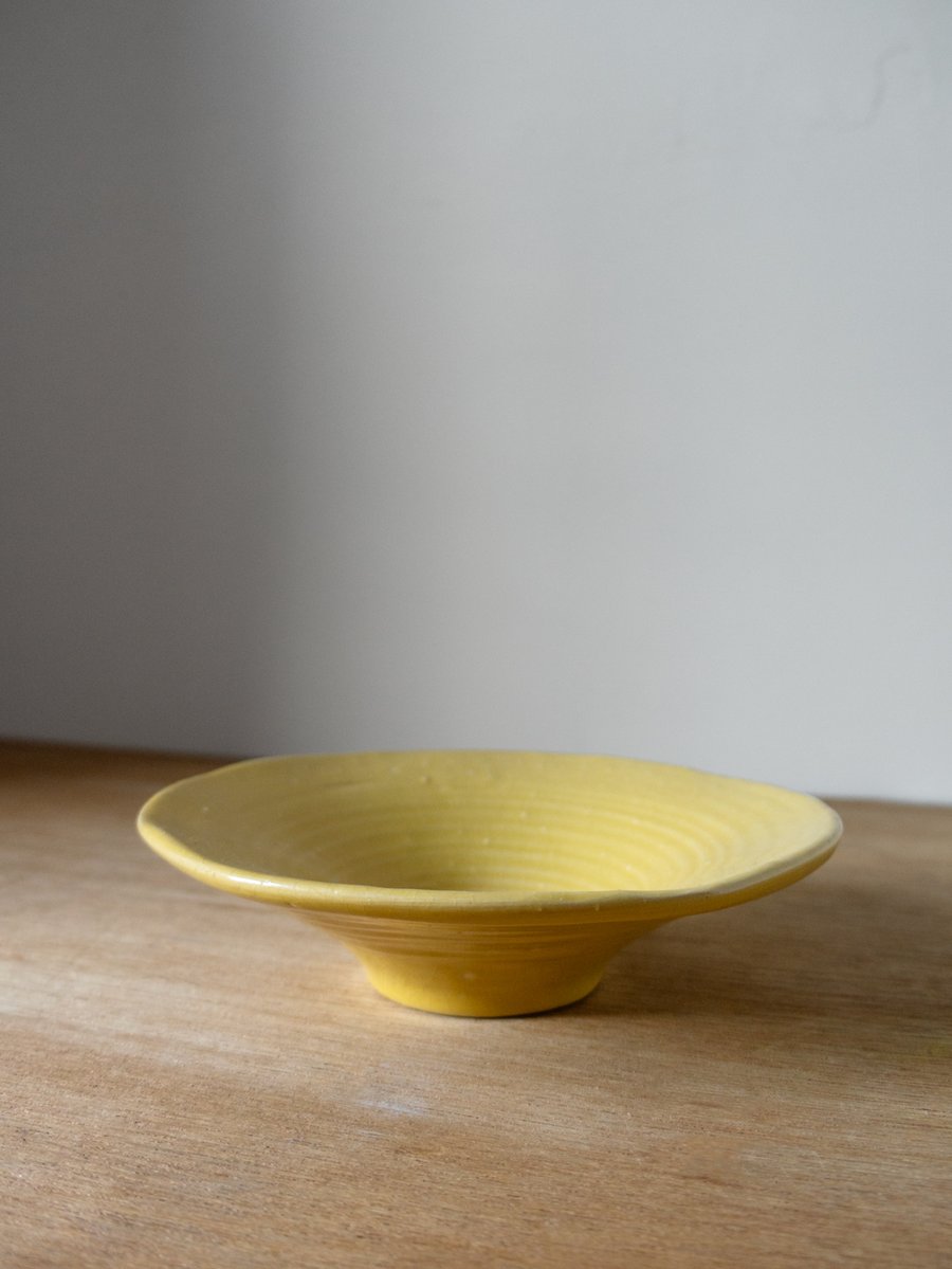 Image of yellow fruit bowl