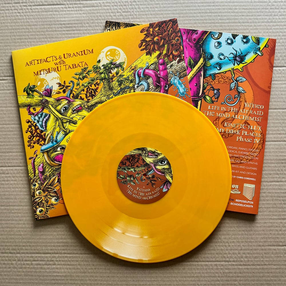 ARTIFACTS & URANIUM WITH MITSURU TABATA ‘Phase IV’ Yellow Vinyl LP