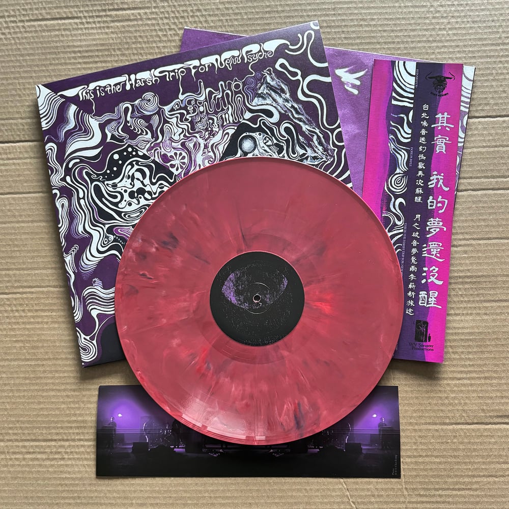 DOPE PURPLE & BERSERK ‘This Is The Harsh Trip For New Psyche’ Bloodshot Eye LP w/OBI