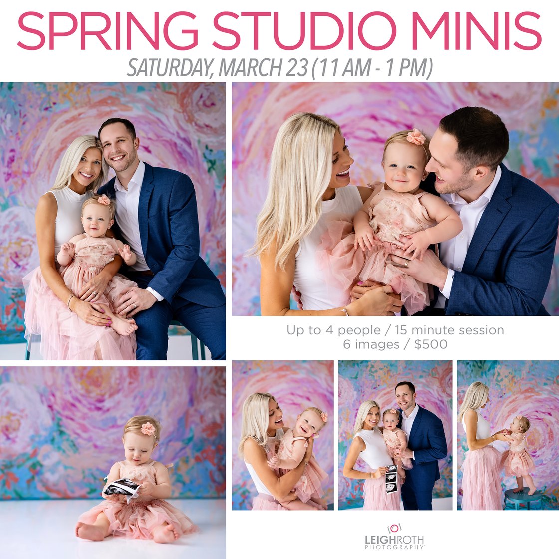 Image of SPRING STUDIO MINI SESSIONS