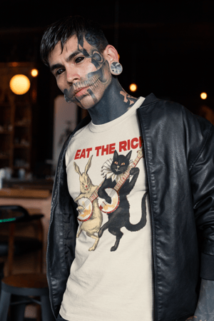 Image of Eat the Rich Banjo T-Shirt