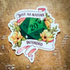 Just As Nature Intended Sticker