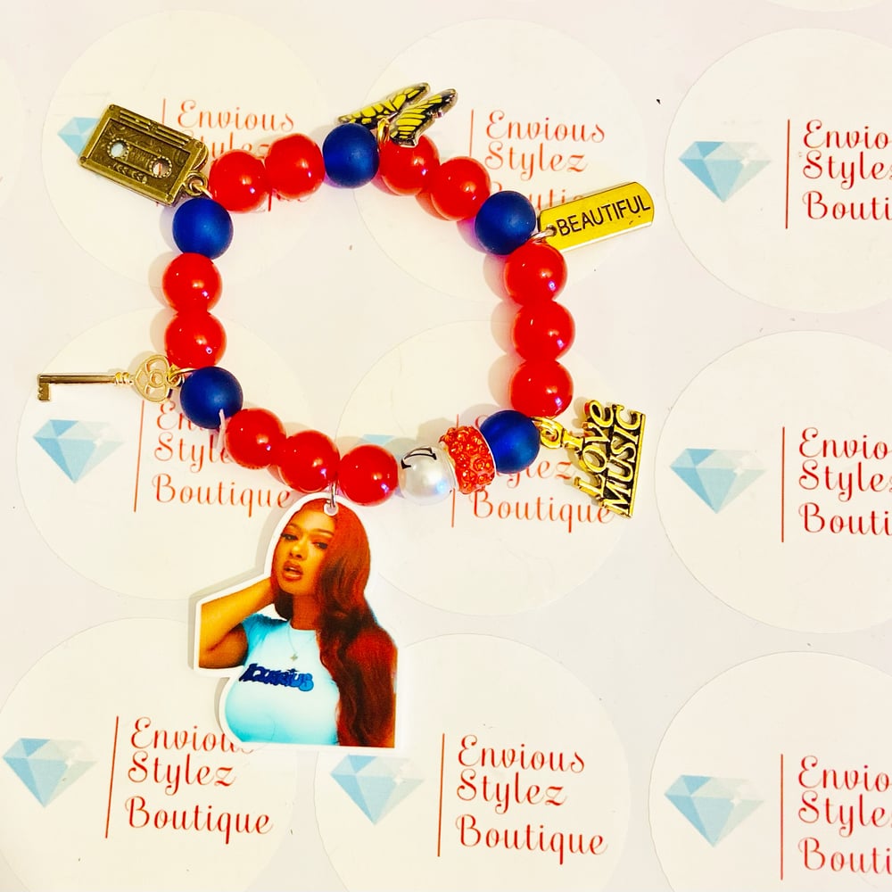 Image of Meg thee stallion beaded bracelet 3