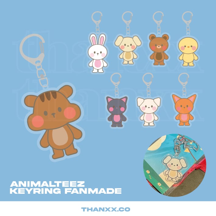 Image of In stock | ANIMALTEEZ keyring fanmade