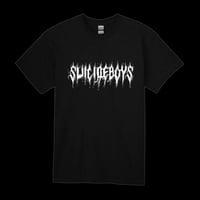 Image 1 of SB "Evil Sound" Font T-Shirt 