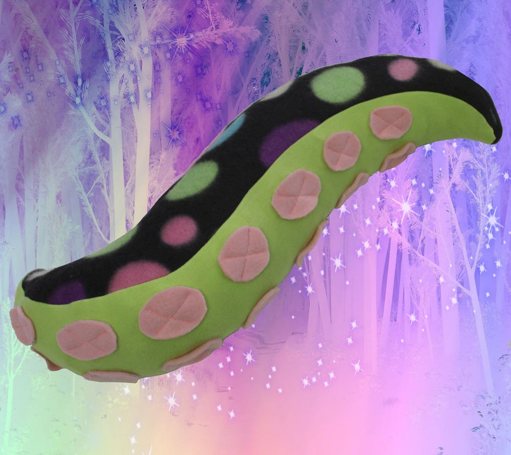 Image of Polka Dot Tentacle Plush (Size Mini)