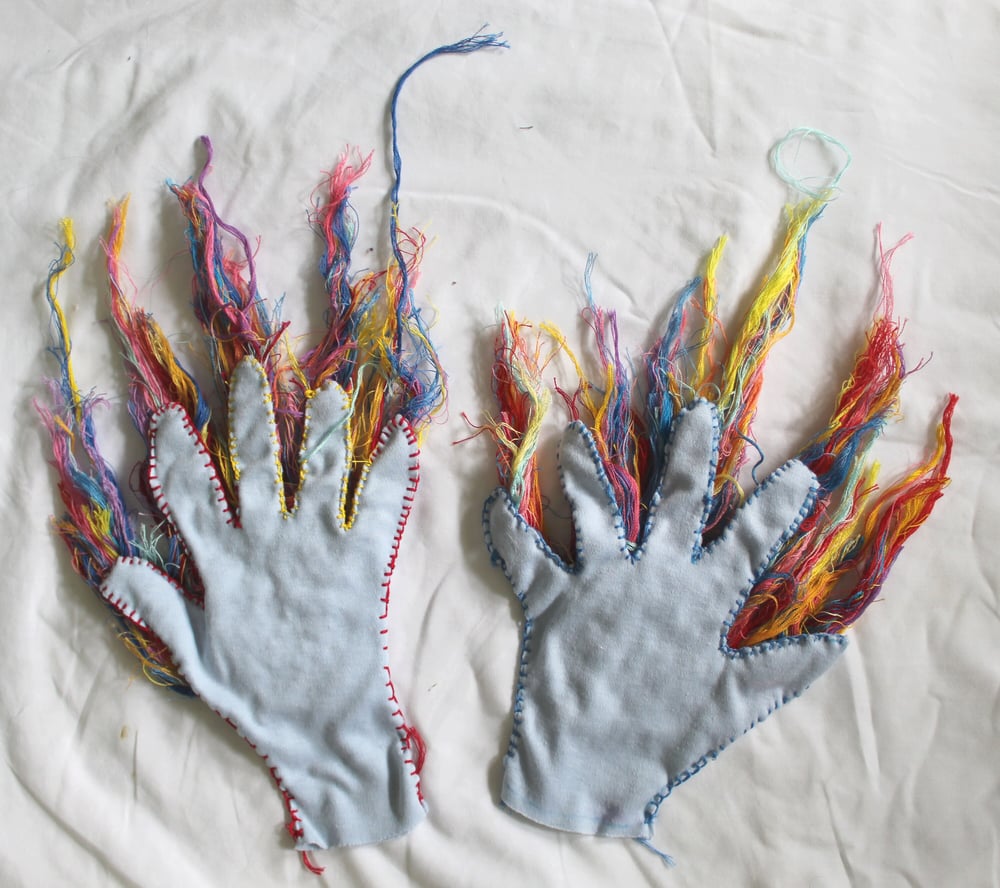 Image of Wearable Soft Sculpture - "Everything I've Touched Lives Here"