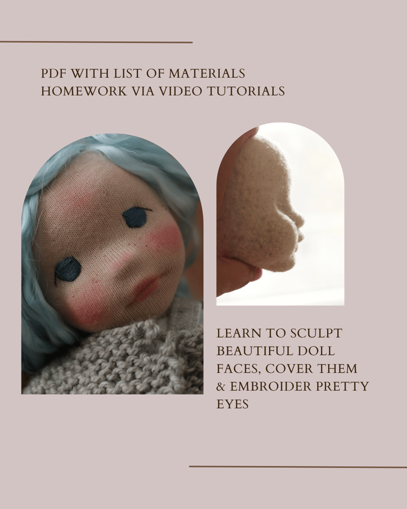 Image of Sculpting Doll Faces Workshop | Spring 2024