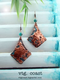 Image 1 of Faux Copper Earrings