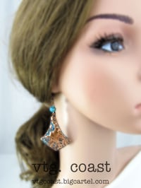 Image 2 of Faux Copper Earrings