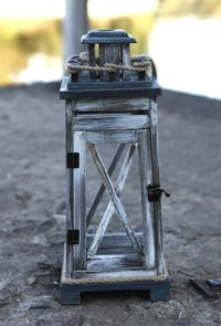 Image 5 of "Lighthouse in the Night" candle lantern.