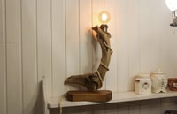Image 3 of Table lamp made driftwood