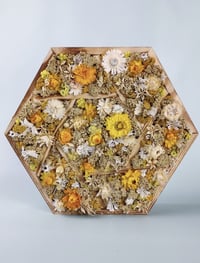 Image 1 of Interior elements: Wall panel made of flowers