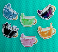 Image 2 of Teacup CLEAR Stickers