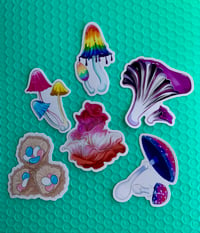 Image 2 of Pride Fungi Sticker