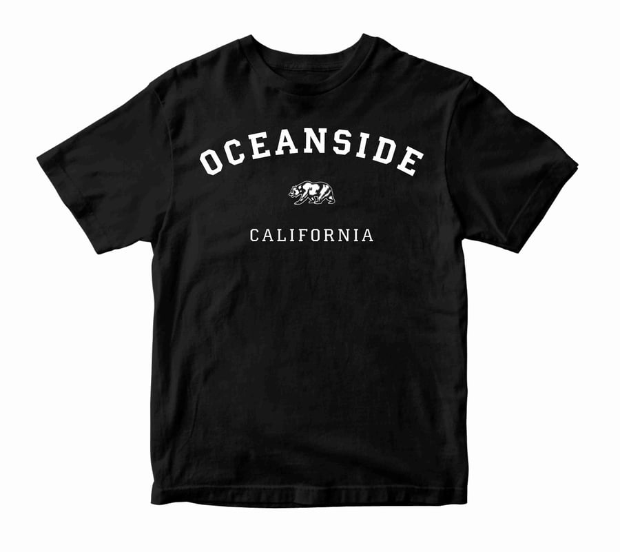 Image of Oceanside Cali Bear T-shirt