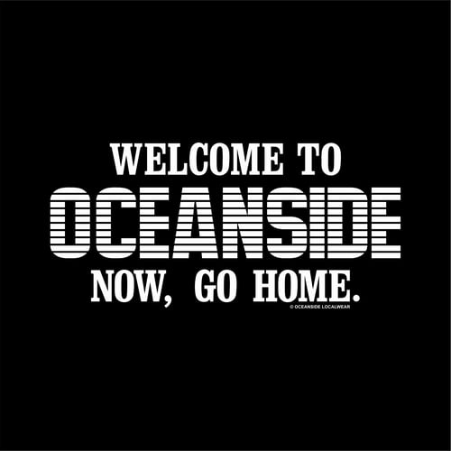Image of Welcome to Oceanside T-shirt