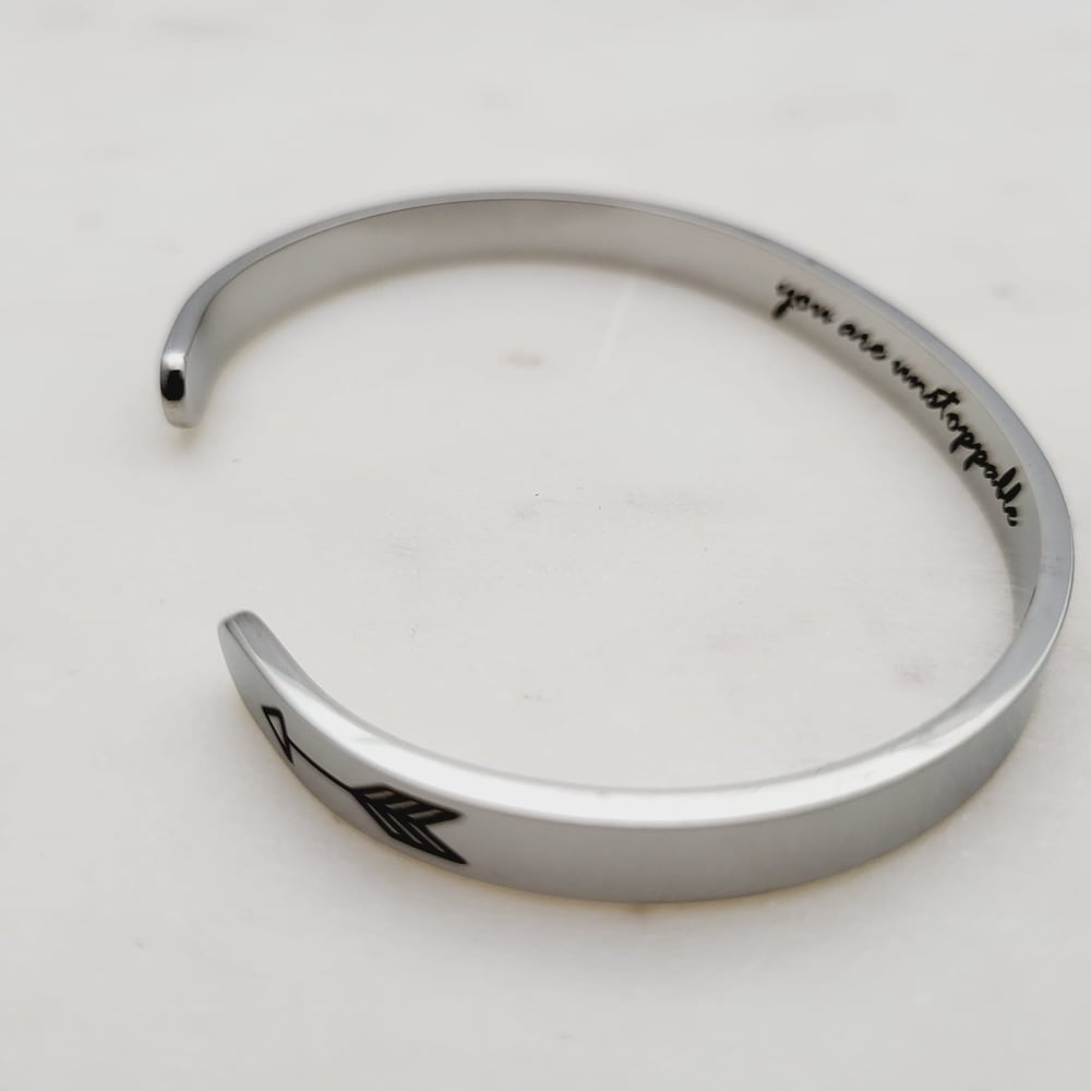 Image of You are Unstoppable Bracelet for Men & Women
