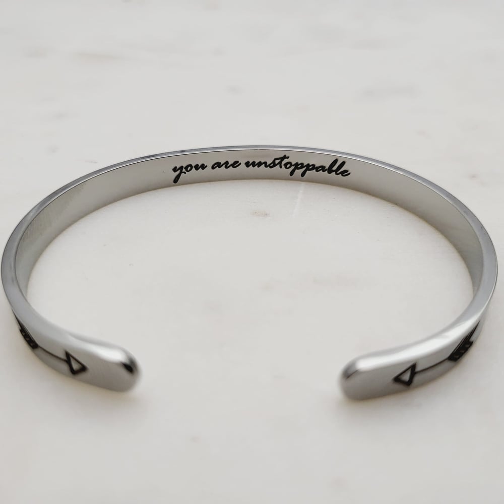 Image of You are Unstoppable Bracelet for Men & Women