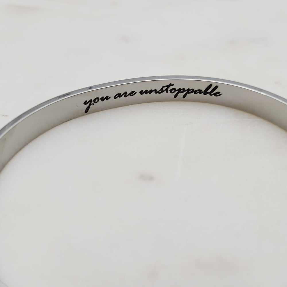 Image of You are Unstoppable Bracelet for Men & Women