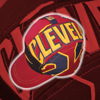 Image 3 of Maroon OG Cleveland Cavaliers/ NIKE 5 panel hat (1/2)