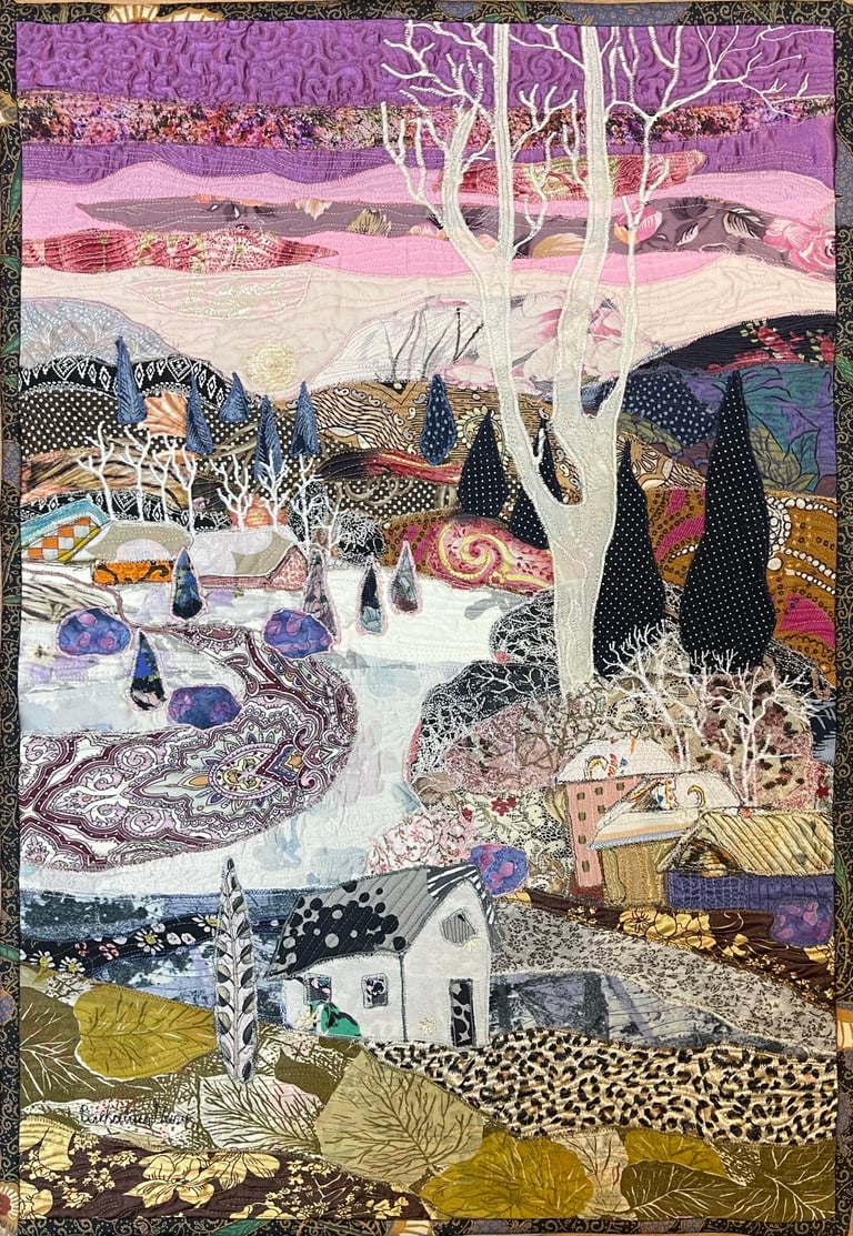 Lilac forest, 50x72 cm Image 2
