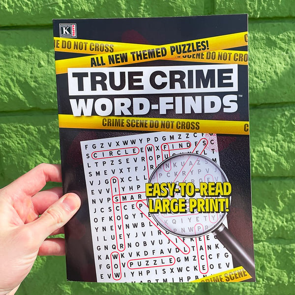 Image of True Crime Word-Finds