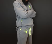 KAM Track Suit 1 (Gray & Lime) 