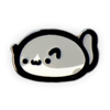 Mochi Cat - Grey Mask - Mini Pin