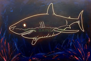 Image of NEON SHARK - PRINTS