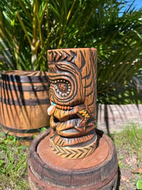 Image 3 of Old Salty Tiki Mug - Plumeria Flower